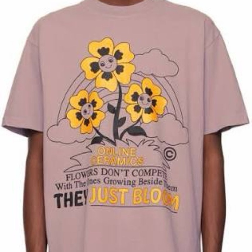 Online Ceramics Just Bloom T Shirt - Picture 3 of 3